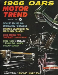 1965 Cadillac, Corvair, Sport Fury, Belvedere, more in vintage 1965 Motor Trend - Imagen 1 de 2