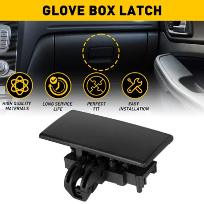 1 Black Glove Box Latch Handle For 2011-2016 Ford F250 F350 F450 F550 Super Duty - Image 1 of 4