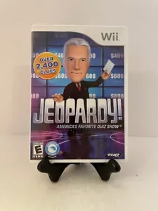Jeopardy (Nintendo Wii, 2010) Completo con Manual Probado Funcionando - Imagen 1 de 6