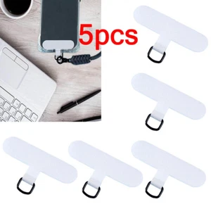 5pcs/set Phone Lanyard Patch Strap Parts Phone Tether Tab Cellphone Case Patch - Picture 1 of 5