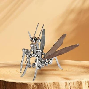 3D Metal Puzzle Praying Mantis Model Mechanical Mantis Collections Desktop - Picture 1 of 7