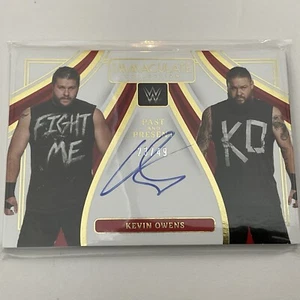 2023 Panini Immaculate WWE - Past and Present PP-KOW Kevin Owens Auto 🖋️ - Bild 1 von 2
