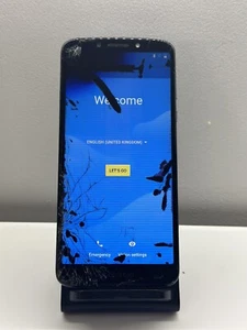 Motorola Moto E5 5th Gen XT-1944-2 16GB Unlocked Mobile Phone Flash Gray Faulty - Afbeelding 1 van 9