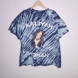 Aliyah More Than a Woman Erwachsene XL Batik T-Shirt - Bild 1 von 15
