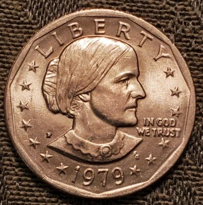Susan B. Anthony 1979 P. DDO/DDR & Error Filled Mint Mark #5 - Image 1 of 4