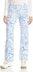 Spyder Women's Traveler Ski Pant WAVES BLING (Size 2/L) 31" Inseam NWT MSRP $350 - Picture 1 of 11