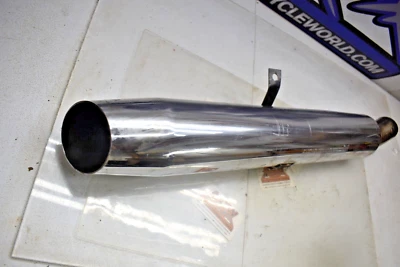 4311 One Tubo Silenciador Escape Cromo 80 Honda CB750 CB 750 Moto 1980 Foto 1 de 4