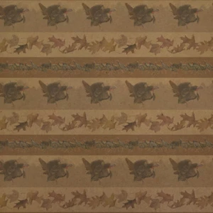 Fall Turkeys Thanksgiving Oak Leaves Premium Kraft Roll Gift Wrap Wrapping Paper - Picture 1 of 4