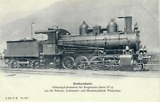 CPA Suisse - Locomotive 143 du Gotthardbahn, 0-4-0, pour service marchandises