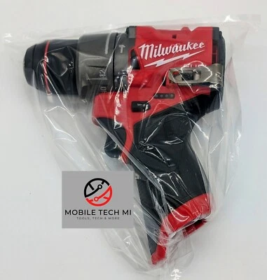 Milwaukee M12 FUEL 1/2" Hammer Drill Driver GEN 3 3404-20 - BRAND NEW in Plastic - Image 1 of 4
