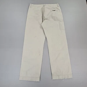 Levis Mens Chino Trousers Beige W36 L31 All Dury Pants Cotton Y2K - Picture 1 of 13