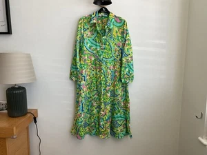 ZARA Summer Dress Cotton Size L - Picture 1 of 9