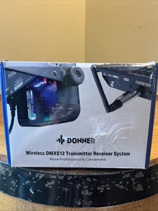 Donner DMX512 Controller Wireless DMX Stage Lighting Transmitter w/ 6 Receivers - Picture 1 of 8