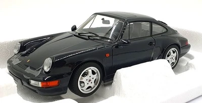 Norev 1/18 Scale Diecast 187324 - 1990 Porsche 911 Carrera 4 - Met. Blue - Image 1 of 4