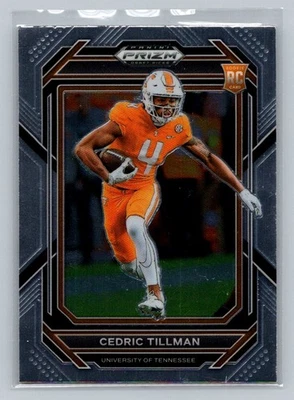 2023 Panini Prizm Draft Picks #144 Cedric Tillman Prizms Silver RC - Image 1 of 2