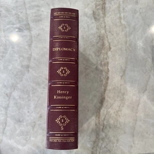 HENRY KISSINGER DIPLOMACY SIGNED LIMITED 551/2500 FIRST EDITION EASTON PRESS - Picture 1 of 8
