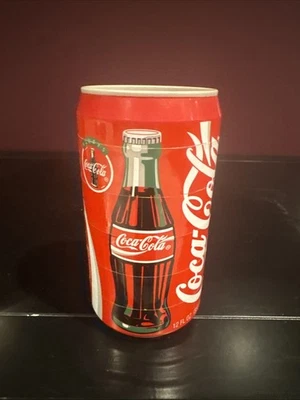 1995 Vintage  Coca-Cola Puzzle Can Stackable Coasters Set Of 6 - Image 1 of 4