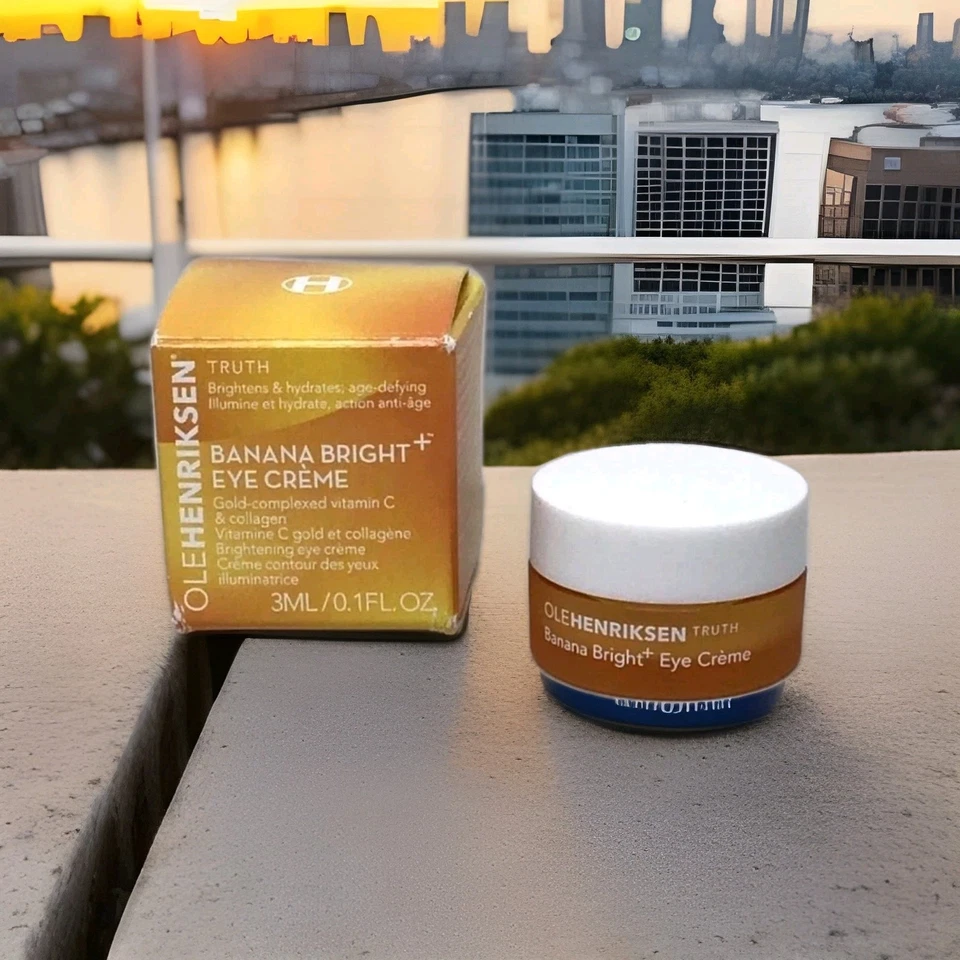 OLE HENRIKSEN 香蕉亮眼霜 0.1 液量盎司 3 毫升迷你尺寸 — 第 1/1 张图片