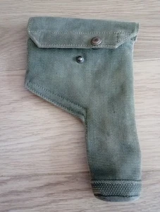 British Army WWII 37 Pattern Pistol Holster – Dated 1943 – Webbing - Picture 1 of 4