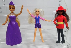 2019 McDonald's 3 Barbie Happy Meal Figures - Picture 1 of 3