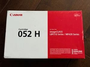 Canon 052H Schwarz High Yield Tonerkassette 2200C001 - Bild 1 von 5