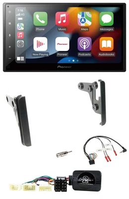 Pioneer DAB Bluetooth 2DIN USB Lenkrad Autoradio für Toyota RAV 4 2001-2005 - Bild 1 von 4