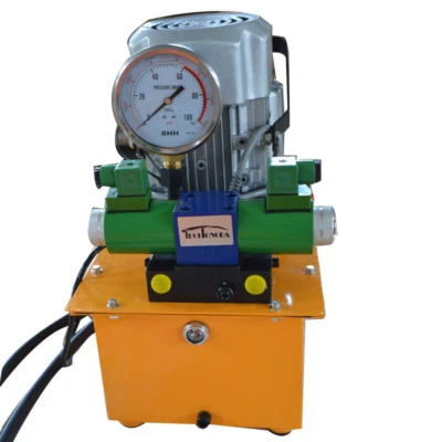 110V 20Mpa-70Mpa High Pressure Solenoid Valve Hydraulic Pump Two Oil Tube Pumps - Image 1 of 4