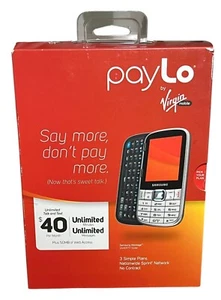 Telefono cellulare Samsung Assembly Qwerty Slider nuovo vecchio magazzino Virgin Mobile PayLo - Foto 1 di 4