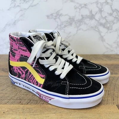 VANS SK8-Hi Lady Vans Azalea Pink True White Women Sneakers Sz 5.5 Unisex Mens 4 - Image 1 of 4