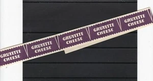etiqueta queso gruyere vintage ref r10178 - Imagen 1 de 1