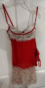 Popsi Lingerie Red Teddy with Undies Size Medium - Picture 1 of 9