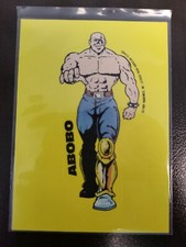 1989 Topps Nintendo Abobo DOUBLE DRAGON STICKER TOP SECRET TIPS Card #24