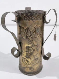 Vase aus amerikanischer 105mm Kartusche von 1944, Nachkriegsumbau " Schwerter zu - Picture 1 of 6