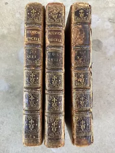 Miscellaneous Works in Verse and Prose Addison volumes 17, 18, 19 1726 - Picture 1 of 9
