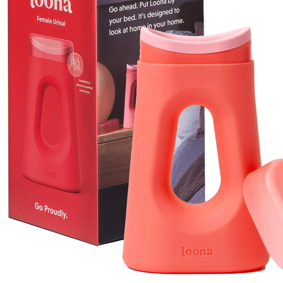 Loona Premium Female Urinal - Quiet, Spill-Proof Device for Travel & Outdoor Use - Image 1 of 4
