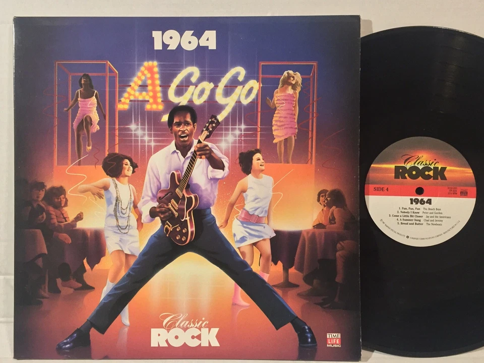 Time Life 1964 A Go Go EX 2LP Kinks Manfred Mann Premiers Chuck Berry Marketts - Image 1 of 1