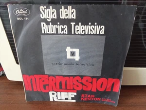 STAN KENTON - INTERMISSION RIFF - raro 45 giri 1964 ! SIGLA TV 7 - Foto 1 di 1