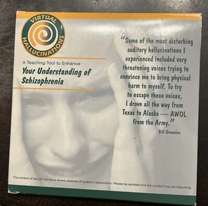 Risperdal Pharmaceutical VIRTUAL Hallucinations ￼ Antipsychotic Promo ￼Rep - Picture 1 of 5
