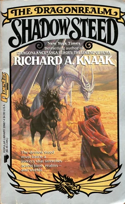 Shadow Steed by Richard A. Knaak ( Popular Library | 1st. Printing | 1990 ) - Image 1 of 2