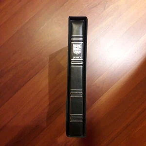 JERSEY 1 ALBUM RACCOGLITORE MARINI CON FOGLI A TASCHINE - Imagen 1 de 3