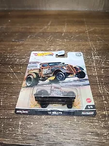 2023 Hot Wheels Premium Auto Kultur Jagd Drag Strip '33 Willys Gasser Chase 0/5 - Bild 1 von 6