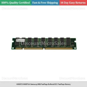 KMM5721000BTG-6 Samsung 8MB FastPage Buffered ECC FastPage Memory - Picture 1 of 1