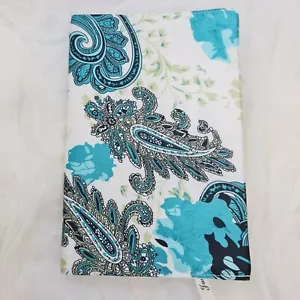 Satin fabric book cover multicolor for pocketbook / novel A5 - Picture 1 of 4
