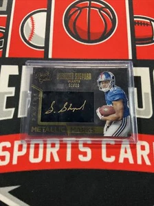 2016 Panini Black Gold Metallic Marks /99 Sterling Shepard #MM37 Auto RC🔮 - Picture 1 of 2
