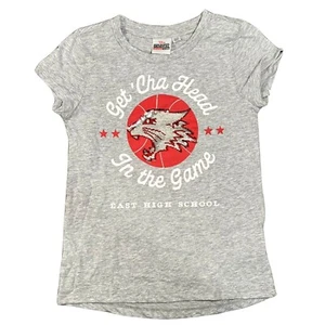 Disney High School Musical Girls Wildcats Flip Sequin T-Shirt - NWT - Picture 1 of 4