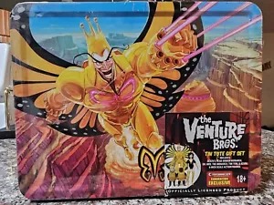 Juego de Regalo de Bolso de Hojalata The Monarch • Bif Bang Pow • The Venture Bros • NUEVO • SELLADO - Imagen 1 de 6