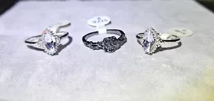 Duftende Juwelen Die Schöne und das Biest Ringe 3er Set Neu mit Etikett Größe 9 - Bild 1 von 2