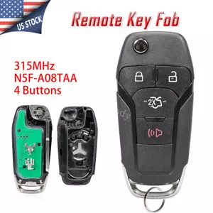 For 2013 2014 2015 2016 2017 Ford Fusion Keyless Remote Car Key Fob 4 Button US - Picture 1 of 10