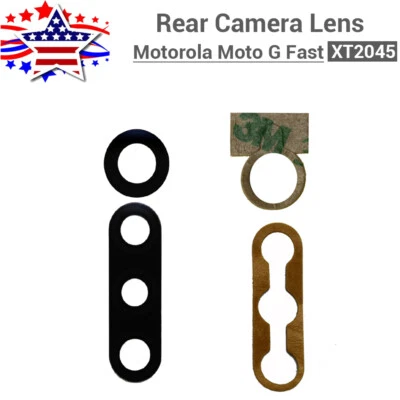 For Motorola Moto G Fast XT2045 Rear Camera Cover Lens Glass Tape Replacement - Image 1 of 3
