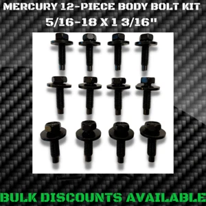 1975+ Mercury Monarch Front End Exterior Chassis Body Bolts 5/16-18 X 1 3/16" - Picture 1 of 3